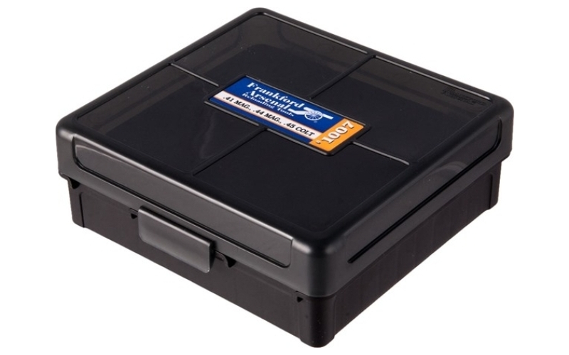 Frankford Arsenal 44 special, 44 magnum #1007 hinge-top ammo box 100 ct.