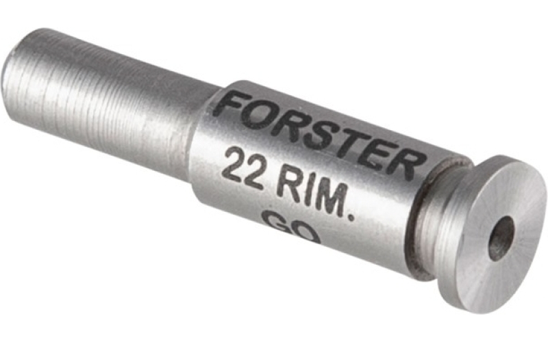 Forster 22 long rifle go gauge