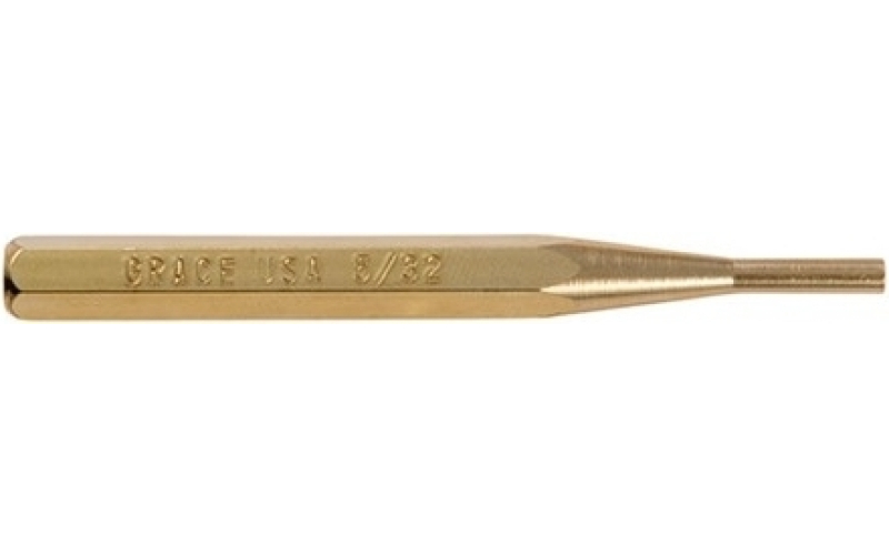 Grace Usa 5/32'' (4mm) brass pin punch