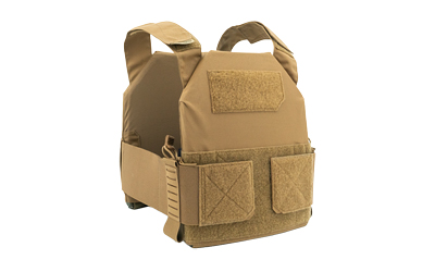 Haley Strategic Partners Thorax Incog, Plate Bags, Medium, 4-way Stretch Material Construction, Accommodates both ESAPI and Low Visibility Plates, Coyote TPC_IC-1-MD-COY