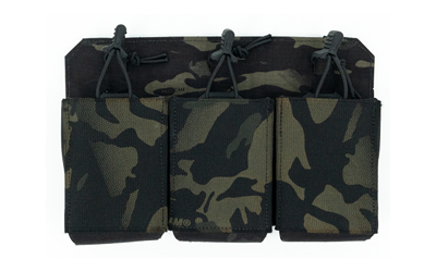 Haley Strategic Partners Thorax Incog, Triple Rifle Magazine Placard, Fits (3) Rifle Magazines, Includes MP2 Inserts, Multicam TPC_IC_TRMP_MP2-1-3-MCB