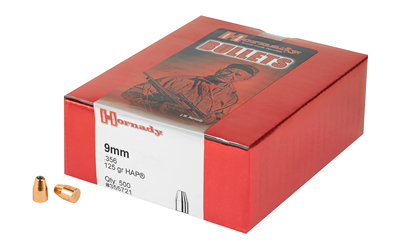 HRNDY HAP 9MM .356 125GR 500CT