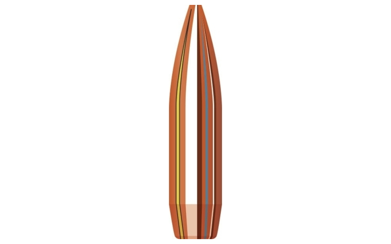 Hornady 22 caliber (0.224'') 75gr hollow point boat tail 4,000/box