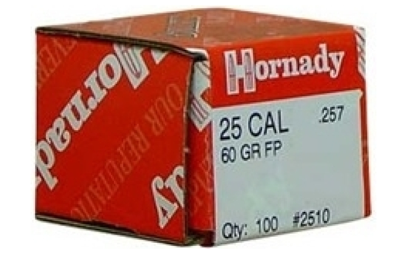 Hornady Hornady 25 cal .257 60 gr fp
