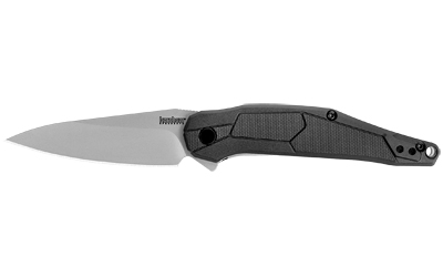 Kershaw Lightyear, 3.12" Folding Knife/Assisted, Spear Point, Plain Edge, 4Cr14 Blade Steel, Black Glass-Filled Nylon Handle 1395