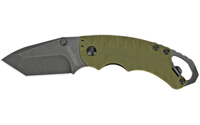 Kershaw Shuffle II, Folding Knife, 8CR13MOV/BlackWash, Plain, Tanto Point, 2.6", Glass-Filled Nylon 8750TOLBW