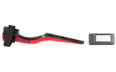 MagnetoSpeed V3, Chronograph, Fits .5" - 2" Diameter Barrels, Black/Red MS_V3_HC