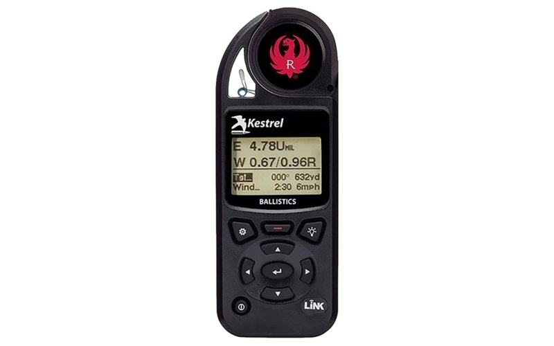 Kestrel Ruger~ 5700 ballistic weather meter with link, black