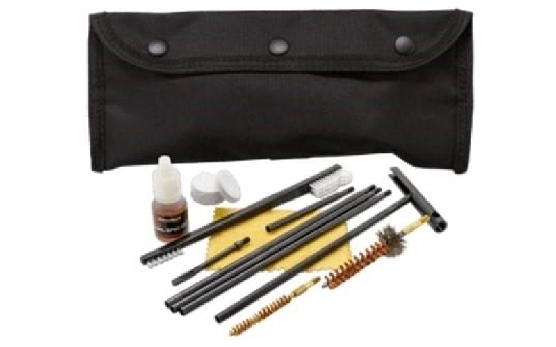 Kleenbore black pouch - ar-15/m-16 .223/5.56mm field cleaning kit
