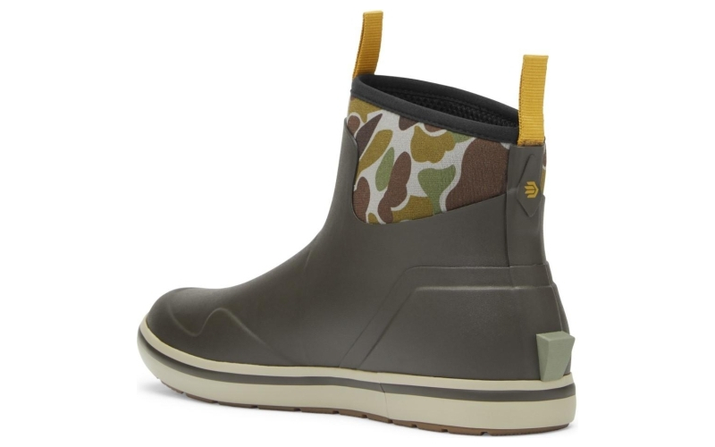 Lacrosse mens alpha deck boot 6" black olive/camo size 12