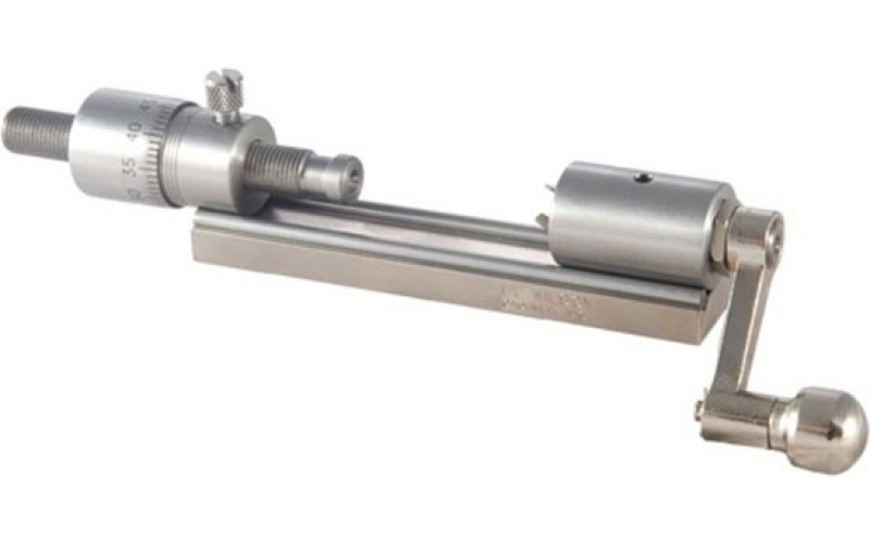 L.E. Wilson, Inc. Stainless case trimmer with micrometer only
