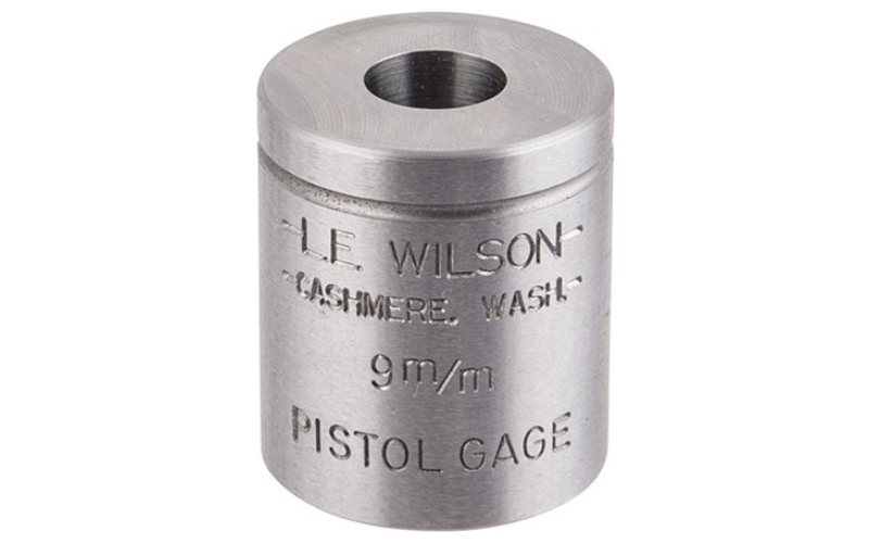 L.E. Wilson, Inc. Pistol max gage 9mm luger