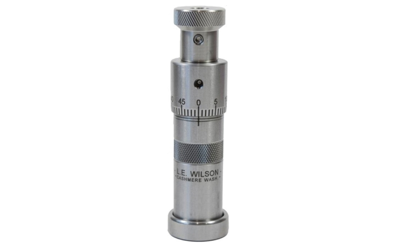 L.E. Wilson, Inc. 243 ackley improved micrometer top bullet seater die