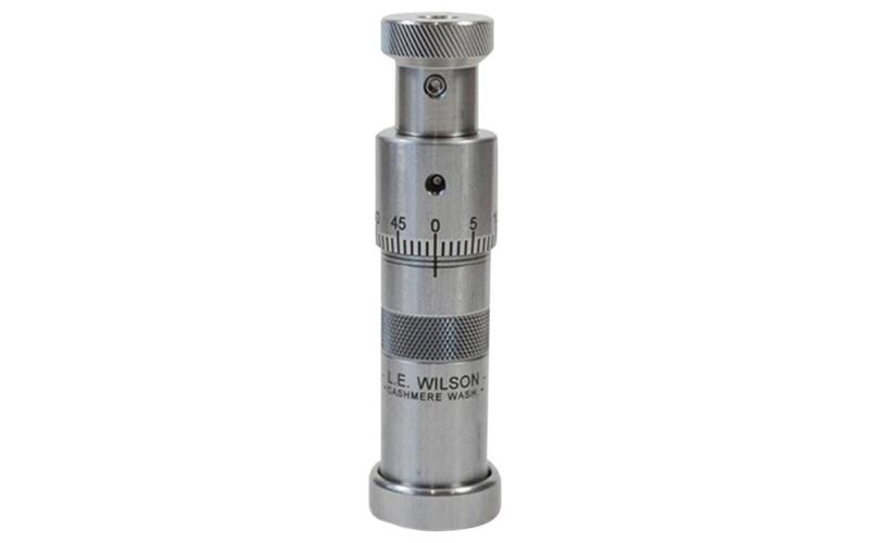 L.E. Wilson, Inc. 6mm bra micrometer top bullet seater die