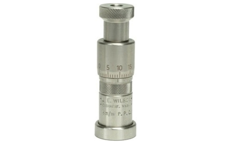 L.E. Wilson, Inc. 6mm dasher micrometer top bullet seater