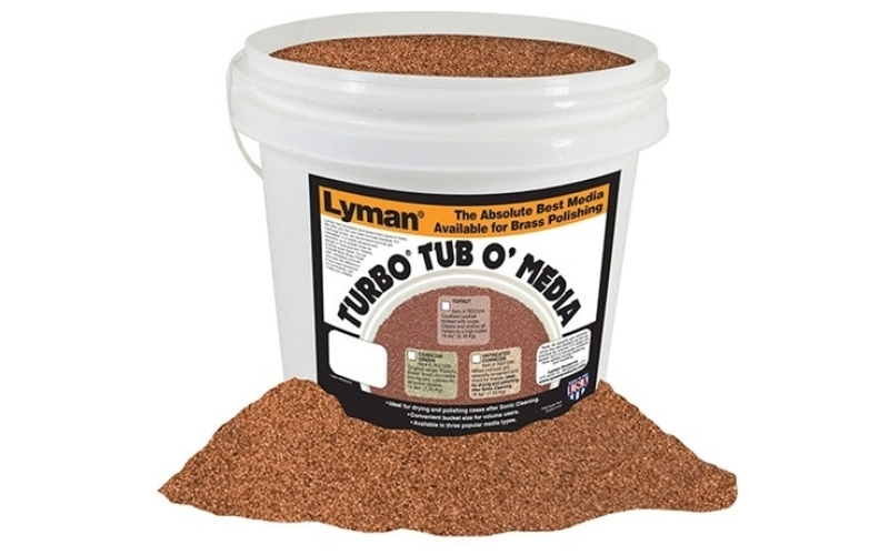 Lyman 18 lbs treated walnut media