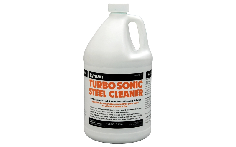 Lyman 1 gallon turbosonic steel cleaner