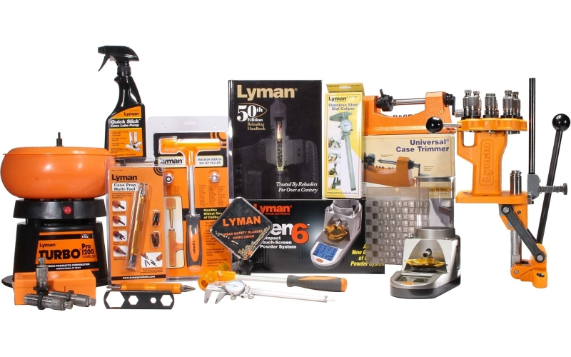 Lyman ultimate reloading system with 15 products