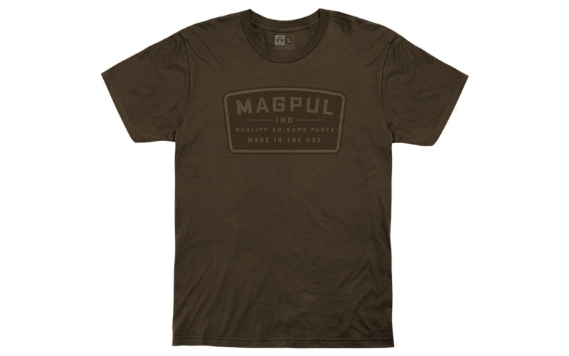 Magpul Industries Go bang parts cotton t-shirt small brown