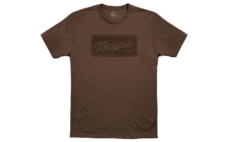 Magpul Industries Rover block cvc t-shirt medium brown heather