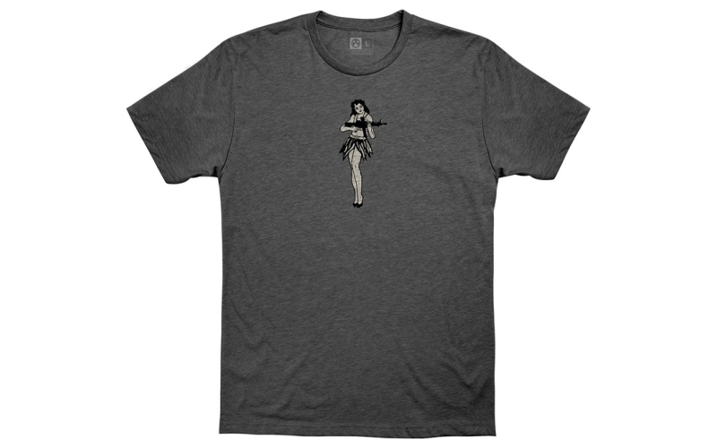 Magpul Industries Hula girl cvc t-shirt small charcoal
