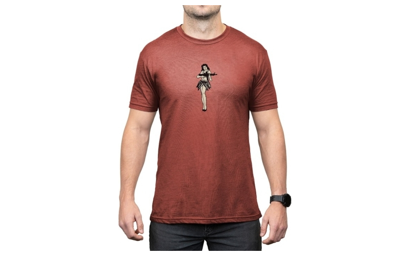Magpul Industries Hula girl cvc t-shirt lg redrock heather
