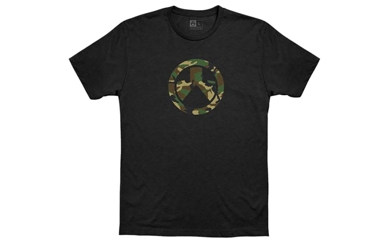 Magpul Industries Woodland camo icon cvc t-shirt small black