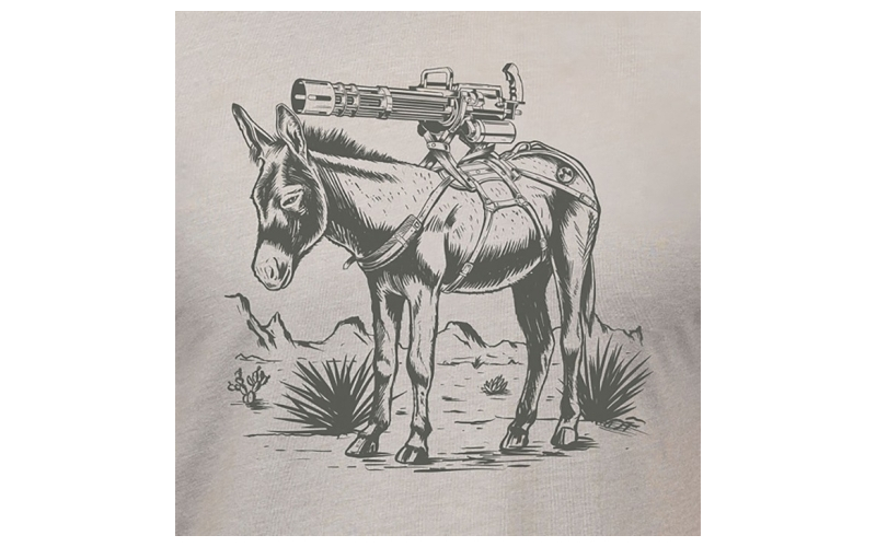 Magpul Industries Burro cotton t-shirt md silver