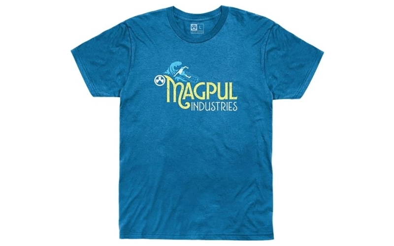 Magpul Industries Hang 30 blend t-shirt royal heather lg