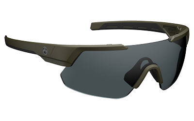 Magpul Industries Defiant Eyewear, Olive Drab Green Frame with Gray Polarized Lens MAG1044-1-315-1100