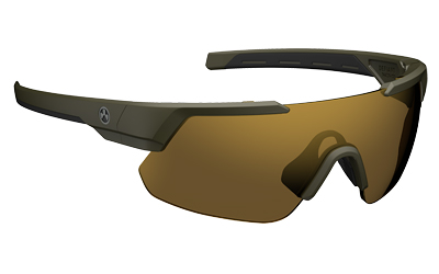 Magpul Industries Defiant Eyewear, Olive Drab Green Frame with Bronze/Gold Polarized Lens MAG1044-1-315-2030