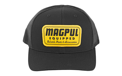 MAGPUL EQUIPPED TRCKR HAT BLK W/GLD