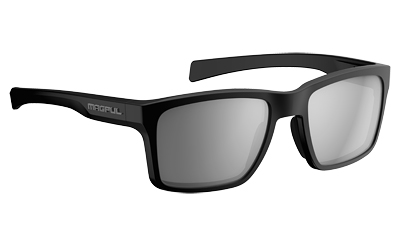 Magpul Industries Rider Eyewear, Gloss Black Frame with Polarized Gray Lens MAG1277-1-007-1110