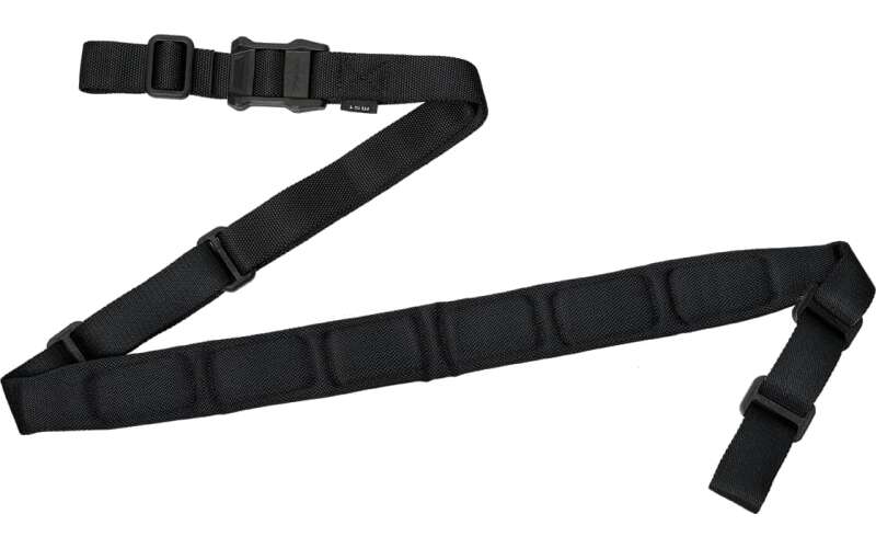 Magpul Industries MS1 Padded Sling,  1 or 2 Point Sling, Black MAG545-BLK