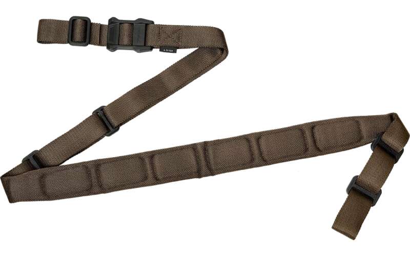 Magpul Industries MS1 Padded Sling,  1 or 2 Point Sling, Coyote Brown MAG545-COY