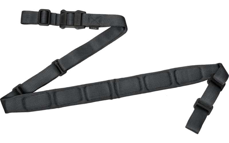 Magpul Industries MS1 Padded Sling,  1 or 2 Point Sling, Gray MAG545-GRY