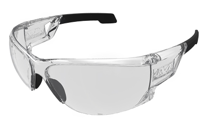 Mechanix Wear Type-N Safety Glasses, Black Frame with Clear Lens VNS-10AA-PU