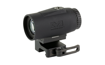 Meprolight MMX4, Magnifier, 4X Power, 24mm Objective, Flip To Side QD Mount, Fits Picatinny, Black 8016000200