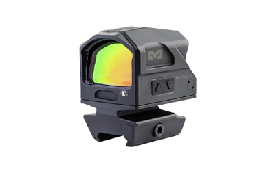 Meprolight MCO Pro, Non Magnified Red Dot, 2 MOA Dot w/68 MOA Circle, 5-Segment Reticle, Black 901142372