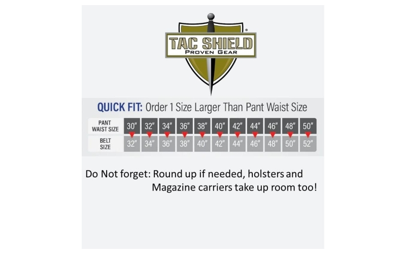 Tacshield tactical rigger belt 1.75" double wall lg tan