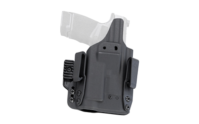 Mission First Tactical Pro Holster, Inside Waistband Holster, Ambidexrous, For Springfield Hellcat with TLR-6, Kydex, Includes 1.5" Belt Attachment, Black H5-SFD-1-WL-6