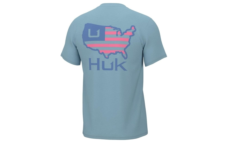 American huk tee crystal blue m