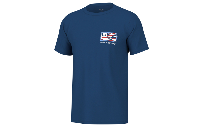 Huk trophy flag tee set sail ss m