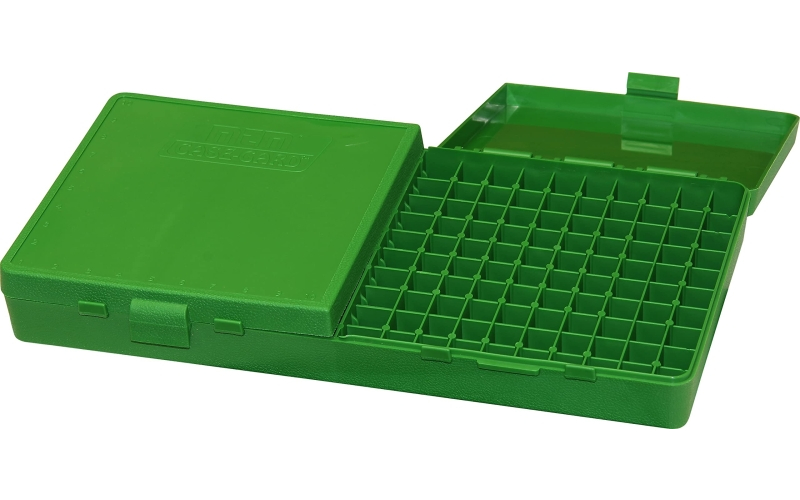 Mtm Case-Gard Flip top pistol ammo box 40 s&w-45acp 200  round green