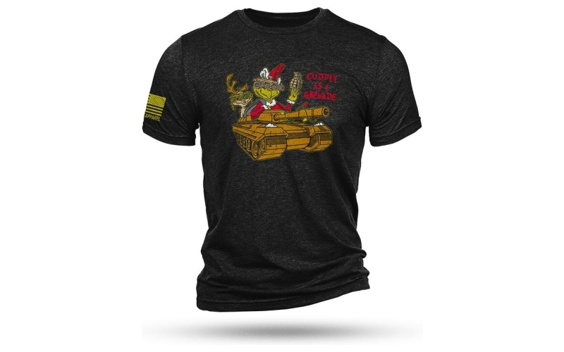 Nine line grinch black triblend t-shirt/ 3xlarge