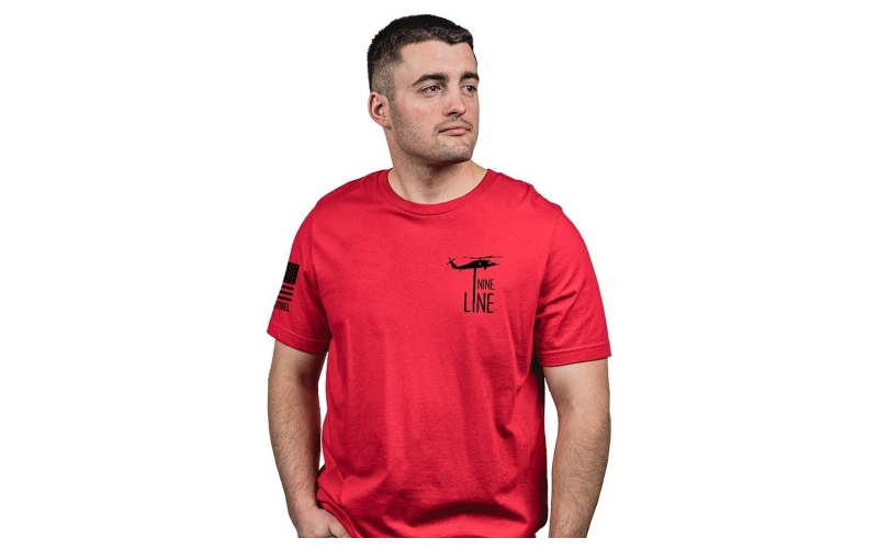 Nine line remember everyone deployed red t-shirt/ small