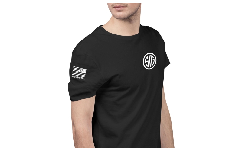 Nine line sig sauer black t-shirt/ small