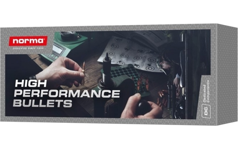Norma 6.5mm (0.264  ) 100gr hollow point boat tail 100/box