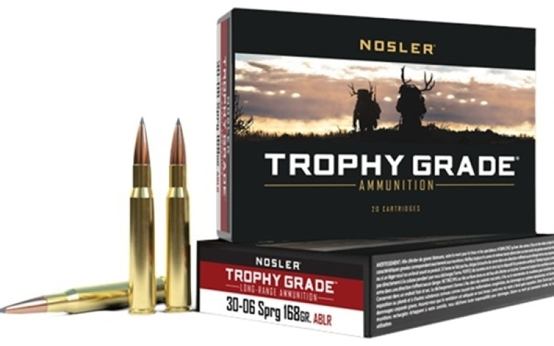 NOSLER 30-06 springfield 168gr accubond long range spitzer 20/box