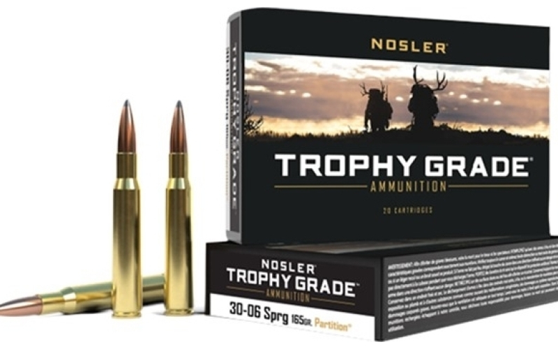 NOSLER 30-06 springfield 165gr partition spitzer 20/box